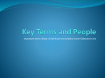 Key Terms/People Overview - DC Everest Website has moved!