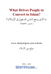 What Drives People to Convert to Islam? DOC