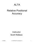 ALTA Relative Positional Accuracy - Best