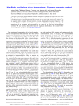 Little–Parks oscillations at low temperatures