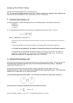 MOLECULAR INTERACTIONS r0 r0