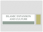 Islamic expansion and culture