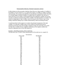 Dimensionality Reduction: Principal Components Analysis