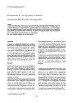 Enlargement of salivary glands in bulimia