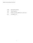 BINDING IN SWAHILI MORPHOLOGY AND SYNTAX. NAME