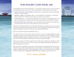 tHe MooDY Cow MInD Jar