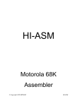 HI-ASM 68K Assembler