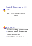 Chapter 2 Data services in GSM system