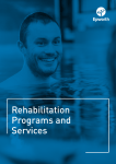 Rehabilitation Programs and Services