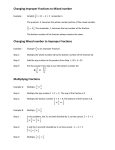 Fractions Notes