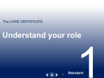 Understand your role - Creative Support Ltd