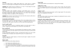 General Set-up Connections and functions Level A and Level