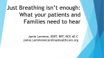 Just Breathing isn*t enough: What your patients and Families need