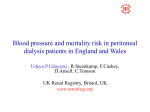 Blood pressure and mortality risk in peritoneal dialysis patients