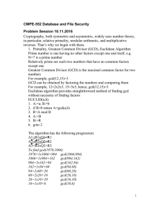 CMPE552 Problem Session