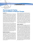 Pharmacogenetic Testing Prior to Initiation of Warfarin