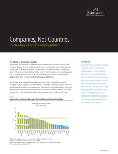 Companies, Not Countries
