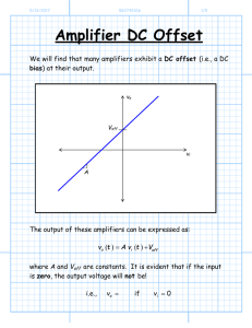 DC Offset