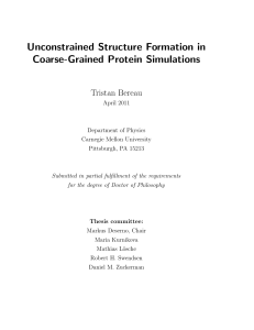 Unconstrained Structure Formation in Coarse