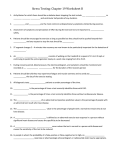 Stress Testing: Chapter 19 Worksheet B