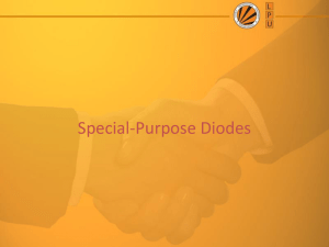 Chapter 3 Special-Purpose Diodes