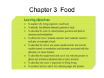 Chapter 3 Food