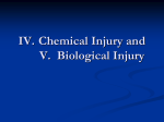 IV. Chemical Injury
