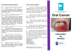 Oral Cancer - The Kinghorn Cancer Centre