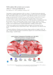 The globally averaged temperature in 2016 was about 1