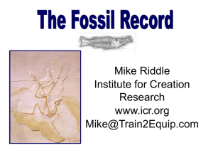 19-Fossil Record (Mike Riddle CTI