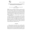 BIRD SPECIES AND NESTING DENSITIES IN REED