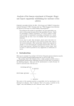 Analysis of the famous experiment of Grangier, Roger, and Aspect