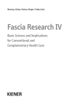 Fascia Research IV