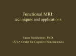 Functional MRI: techniques and applications