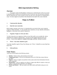 SBAC Argumentative Writing Overview