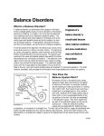 Balance Disorders - Moore Balance Brace