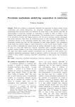 Proximate mechanisms underlying cooperation in carnivores - J