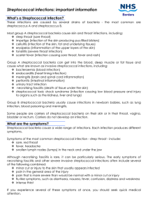 Streptococcal infections