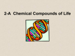 2-A Chemical Compounds of Life Organic Compounds