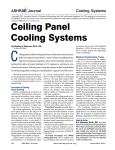 Ceiling Panel Cooling Systems - Dedicated Outdoor Air Systems