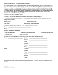 PATIENT FINANCIAL HARDSHIP APPLICATION