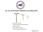 So, you want model Telephone and utility poles