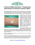 the Pressure Right® Chemotherapy sheet