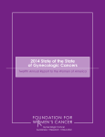 2014 State of the State of Gynecologic Cancers