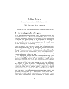 Rabi oscillations