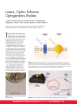 Lasers, Optics Enhance Optogenetics Studies