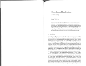Phraseology and linguistic theory