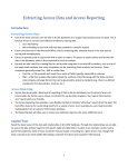 Extracting Access Data