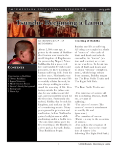 Tsundu- Becoming a Lama - Documentary Educational Resources