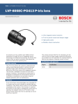 LVF-8008C-PO413 P-iris lens